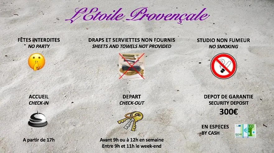 Apartment Studio L'Etoile Provencale Saint-Cyr-sur-Mer